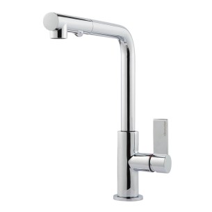 Clearwater Auriga Spray Tap Chrome 360° Pull-Out Kitchen Single Lever CW00214CP 2