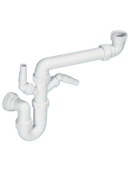 Single Bowl Space Save Sink Plumbing Kit For 1.0 Bowl Sinks