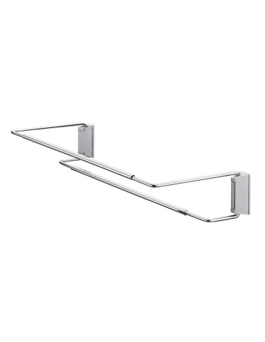 Adjustable Shoe Rack 480-750mm Chrome Wall Or...