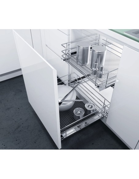 500mm Vauth-Sagel Pull-Out Basket Saphir Mesh Single Internal Or Fixed 54801204