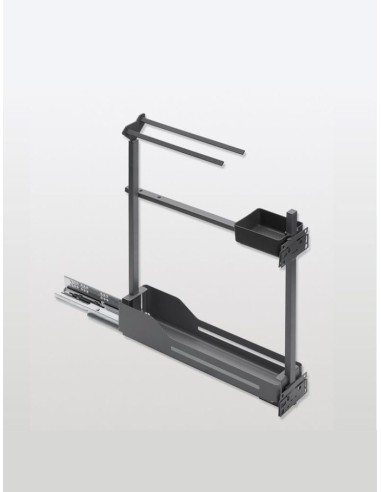 Peka 150mm Base Pull-Out Towel Rail Bottle Rack Narrow Snello Libell  200.2445.43