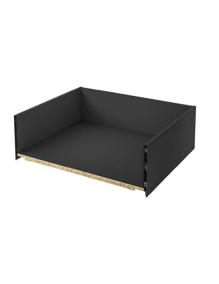 150mm Blum Legrabox Space-Twin Pull-Out Drawers 450D Blumotion Black PO.AMC.450.0114