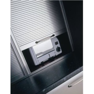 1210x800mm Tambour Door Kit Premium Stainless Steel Effect Space Save PREM12108 2
