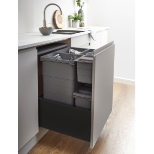 Ninka Odour Bio-Filter Lid 8L Dark Grey For Waste Kitchen Container 50287631 2