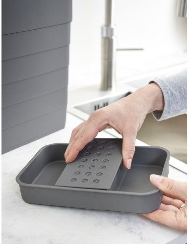 Ninka Odour Bio-Filter Lid 8L Dark Grey For Waste Kitchen Container 50287631