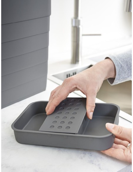 Ninka Odour Bio-Filter Lid 8L Dark Grey For Waste Kitchen Container 50287631