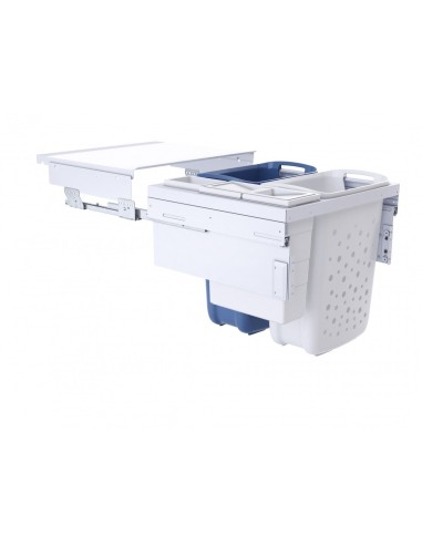 600mm Hailo Laundry Basket Carrier White...