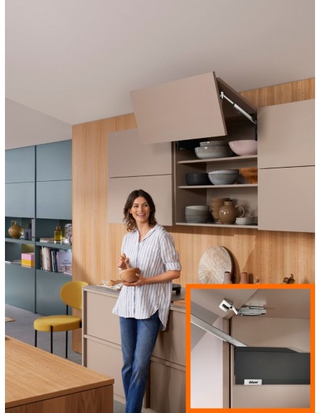 Blum Aventos HF-Top Easy Order Set 480-610mm Lift Up Bi-Fold Hinge