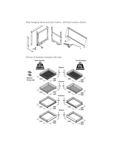 900mm VS Cor Fold Kitchen Corner Swing Out...