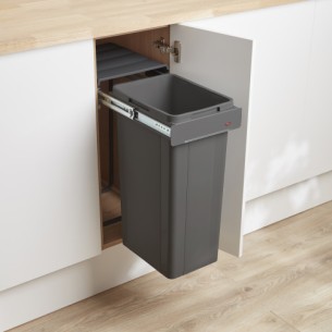 300mm Wesco Bio Bin Kitchen Waste Hinged Doors 32L Single...