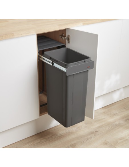 300mm Wesco Bio Bin Kitchen Waste Hinged Doors 32L Single Container