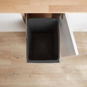300mm Wesco Bio Bin Kitchen Waste Hinged Doors 32L Single... 2