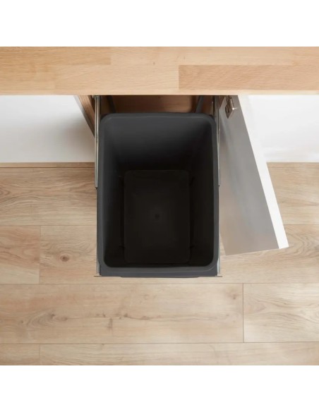 300mm Wesco Bio Bin Kitchen Waste Hinged Doors 32L Single Container