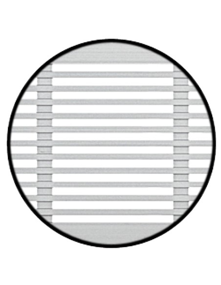 500x100mm Plinth Ventilation Grill Press Aluminium 157.2Cm2 57528934