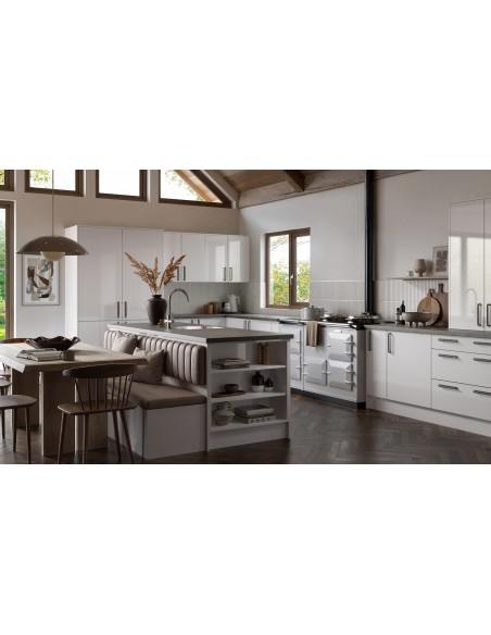 Avanti Choice White Gloss Kitchen Doors 19mm Stocked + M2M PVS Edged