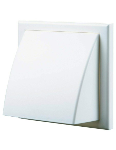 Extractor Fan Cowled Wall Vent Brown or White 4" 100mm Round Spigot 56530170 / 56530770