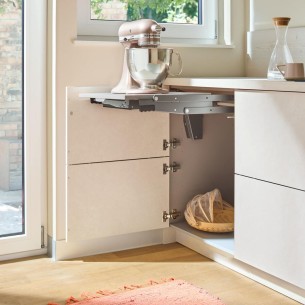 Kessebohmer ChefsTable Swivel Parallel 400-600mm Free Up Worktop Space KCHEFTABLE