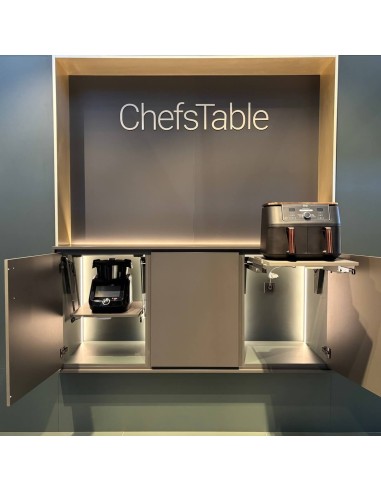 Kessebohmer ChefsTable Swivel Parallel 400-600mm Free Up Worktop Space KCHEFTABLE