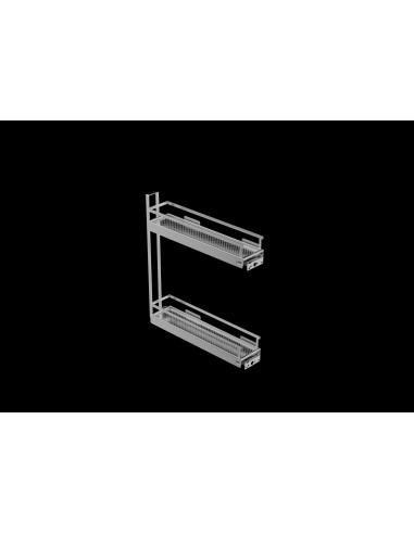 150mm Kessebohmer Base Pull-Out Kitchen Storage...