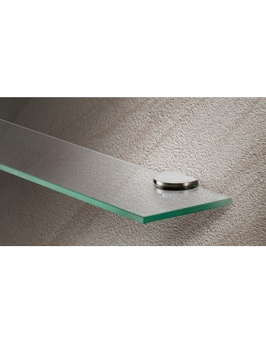 500mm Kitchen Glass Shelf 6mm Clear Toughened 461x250mm Units Or Wall Hung 54307450