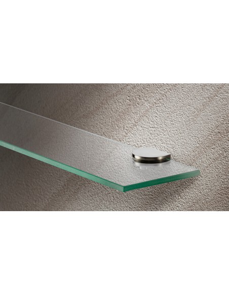 500mm Kitchen Glass Shelf 6mm Clear Toughened 461x250mm Units Or Wall Hung 54307450
