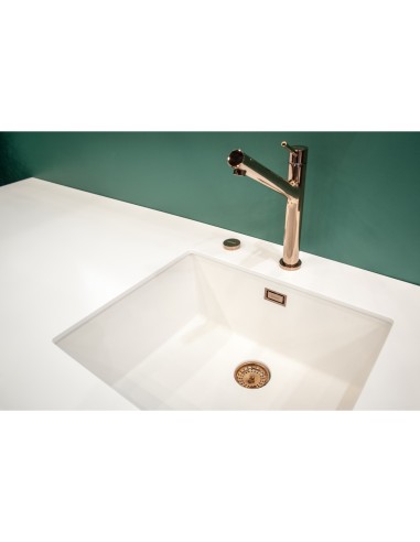 Schock Greenwich N100L Polaris Cristadur White Granite Kitchen Sink SCH-GREN100LAPOL/2045Upgraded waste
