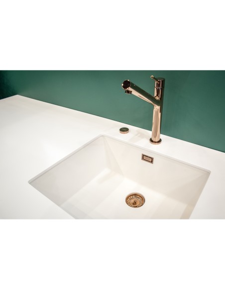 Schock Greenwich N100L Polaris Cristadur White Granite Kitchen Sink SCH-GREN100LAPOL/2045Upgraded waste