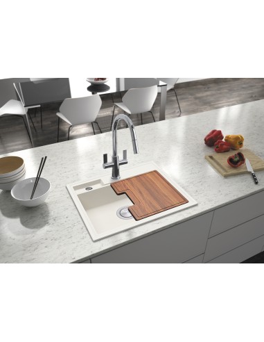 Clearwater Kameo-X Smart Blizzard Kitchen Sink 1.0 Granite Quarex