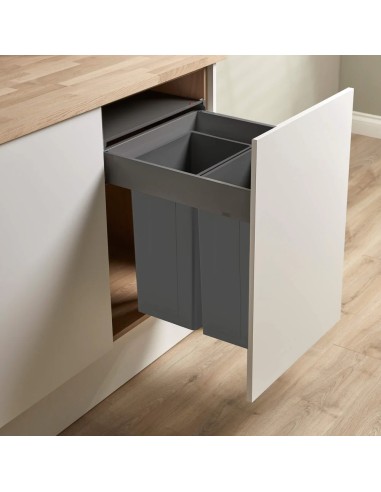 450mm Wesco Merivobox Pullboy Z Kitchen Waste Bin Large 64L Blumotion 848468-72