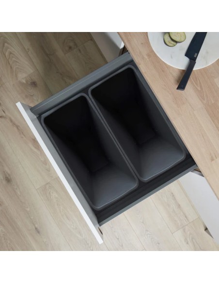 500mm Wesco Merivobox Pullboy Z Kitchen Waste Bin Large 64L Blumotion 848518-72