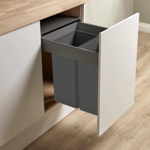 500mm Wesco Merivobox Pullboy Z Kitchen Waste Bin Large 64L Blumotion 848518-72