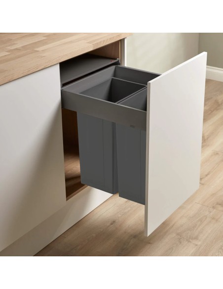 500mm Wesco Merivobox Pullboy Z Kitchen Waste Bin Large 64L Blumotion 848518-72