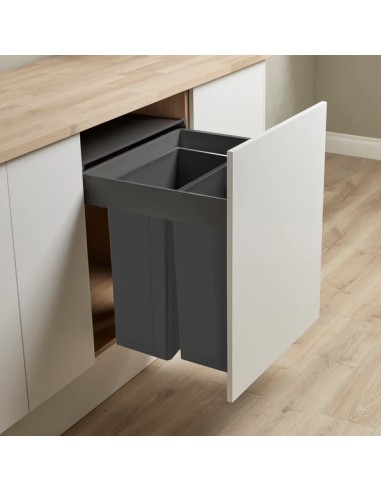 600mm Wesco Merivobox Pullboy Z Kitchen Waste Bin Large 84L Blumotion 848642-72