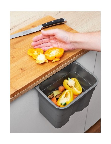 600mm Ninka ECO-Base Waste Bin 108.2L Blum Legrabox Drawer Black