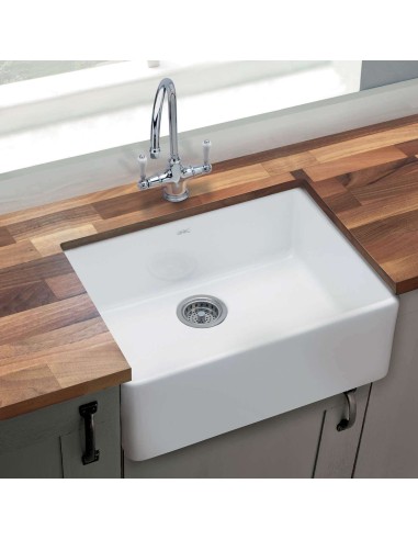 Thomas Denby Legacy 600mm Butler Kitchen Sink No Tap Ledge Apron Front
