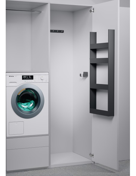 500mm Kessebohmer EASYRACK K-Line Anthracite Door Fixed Four Shelves KLEASYR500