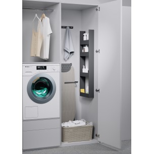 500mm Kessebohmer EASYRACK K-Line Anthracite Door Fixed Four Shelves KLEASYR500 2