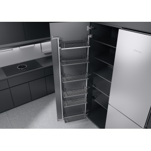 500mm Kessebohmer Tandem Side Kitchen Door Storage 1700mm Arena X6 Trays K3TSE500AC 2