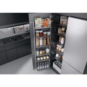 600mm Kessebohmer Tandem Side Kitchen Door Storage 1700mm Arena X6 Trays K3TSE600AC