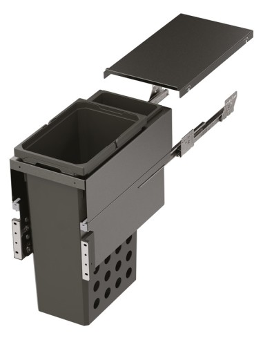 300mm VS-Wash Laundry Carrier Double Built-In Bins 33L 54726055