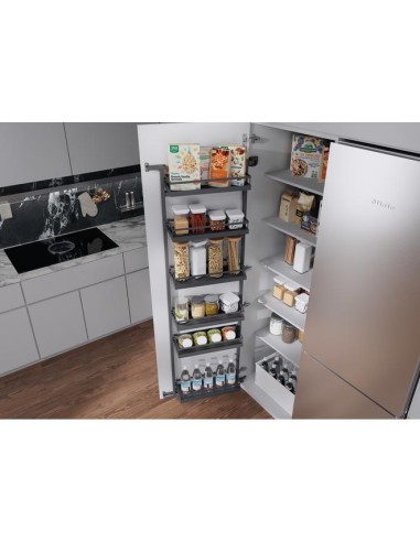 600mm Kessebohmer Tandem Side Kitchen Door Storage 1700mm Anthracite K3TSE600A