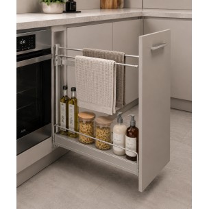 150mm Pull-Out Towel Rail VS Sub Slim Base Basket Vauth Sagel RH 54512952