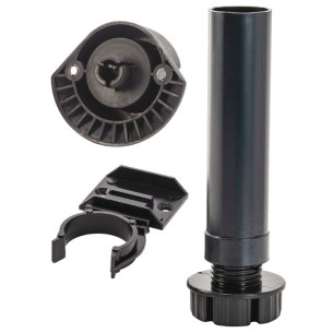 X4 Kitchen Plinth Feet Sets 100mm Height Dowel Fixing Top Foot & Clip 63765325