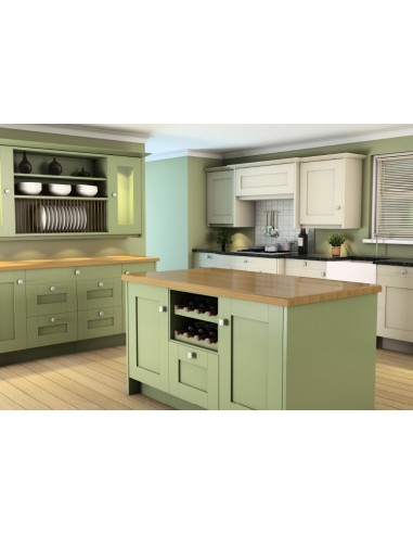 Westwood Oak Timber Shaker Kitchen Doors Painted Special