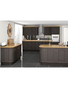 Westwood Natural Oak Timber Shaker Kitchen Doors Solid One Peice Frame 2