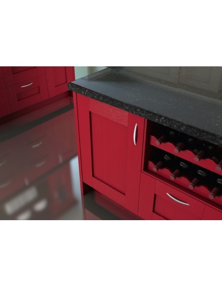 Westwood Natural Oak Timber Shaker Kitchen Doors Solid One Peice Frame