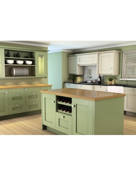 Westwood Oak Timber Shaker Kitchen Doors Painted Special