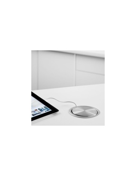 EVOline Worktop Sockets USB A+C Pop-Up Island Port Stainless Steel 1593 1041 5701