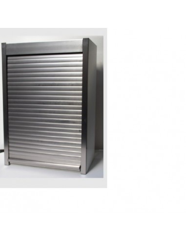 Tambour Door Kit 1450x400mm Metal Stainless Steel Vertical Shutter TMBF40