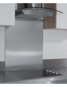 Stainless Steel Hob Splashback 750H x 600mm / 900mm Width Kitchens 56486000 2